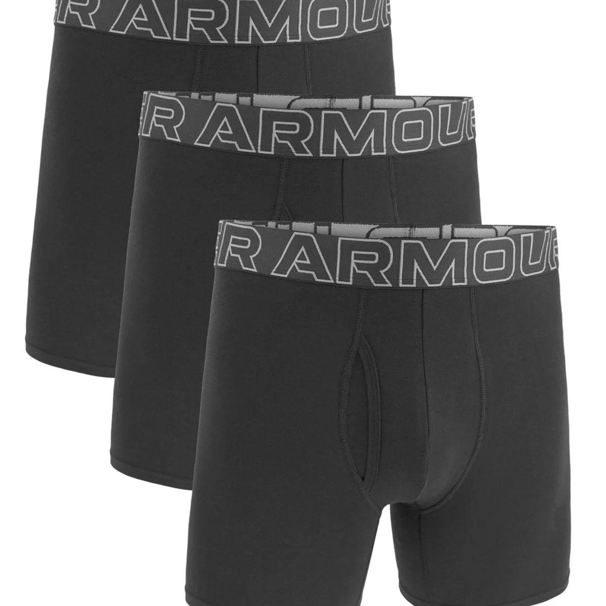 UNDER ARMOUR - Boxer Hombre PRFRMNC COTTON SOLID Negro UNDER ARMOUR