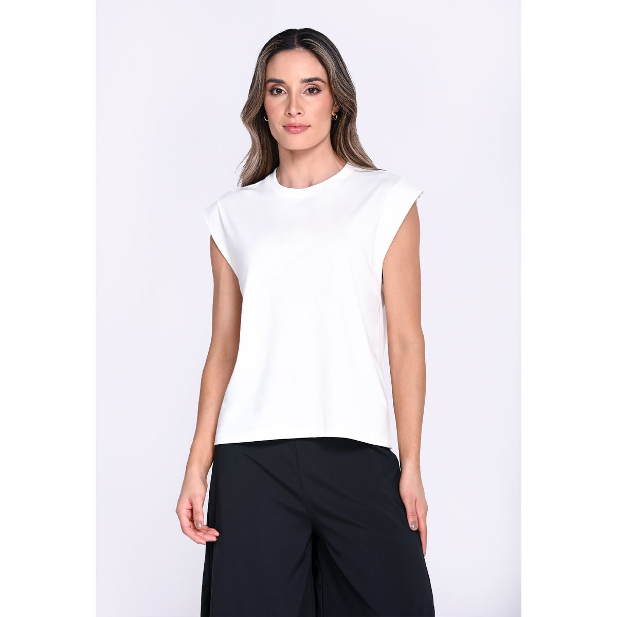 BELIFE - Camiseta Manga Sisa Para Mujer