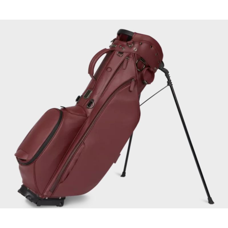 TITLEIST - Bolsa De Golf Titleist Links Legend Cuero Hibrido BURGUNDI 2025