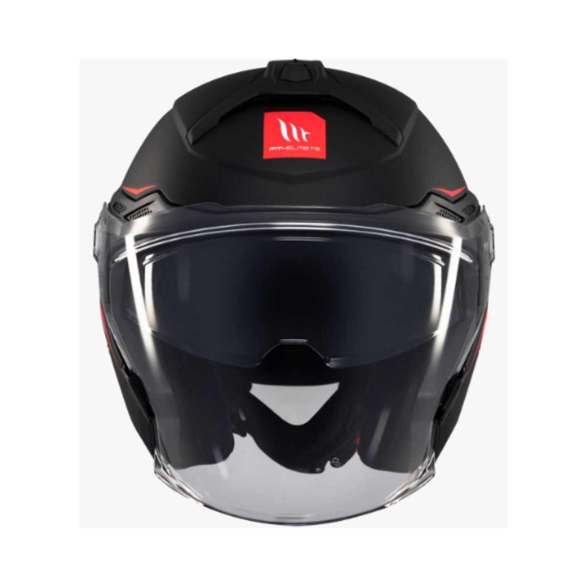 MT HELMETS - CASCO MT HELMETS COSMO SV SOLID A1 NEGRO MATE TALLA M