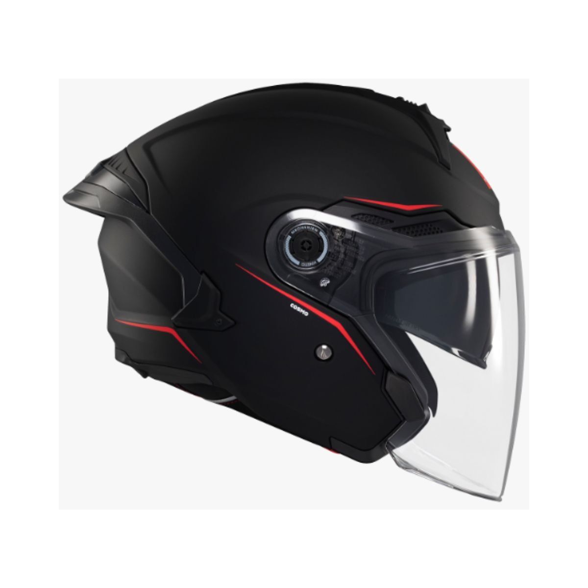 MT HELMETS - CASCO MT HELMETS COSMO SV SOLID A1 NEGRO MATE TALLA XL
