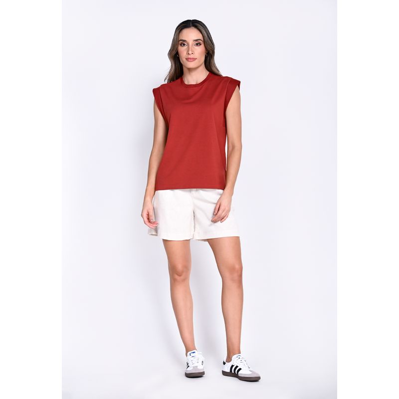 BELIFE - Camiseta Manga Sisa Para Mujer