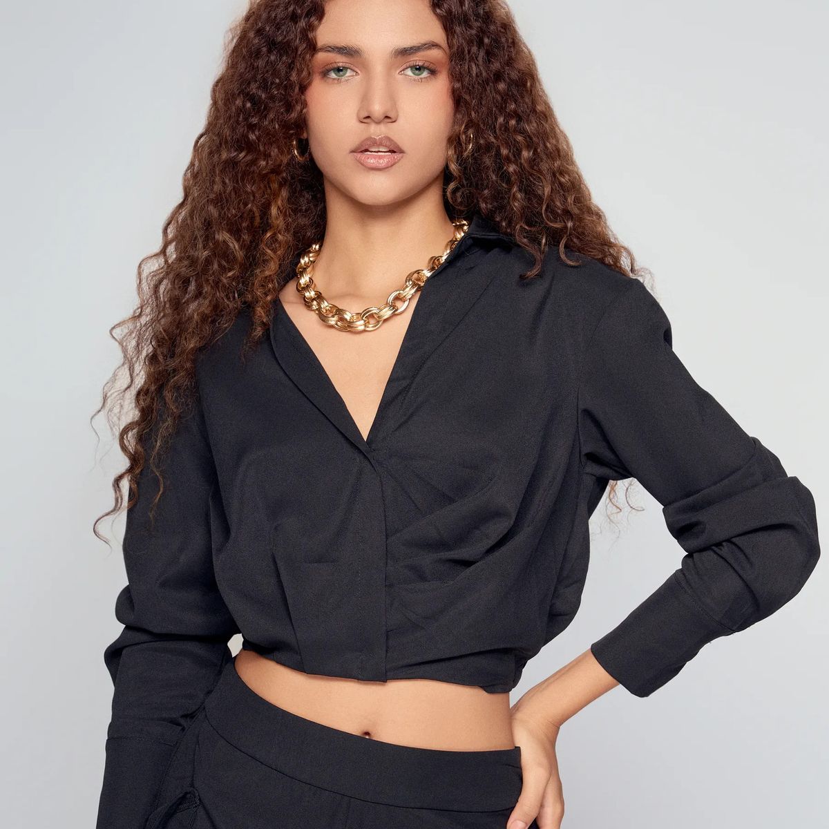 DEREK - Conjunto Blusa Manga Larga Y Pantalón  Derek