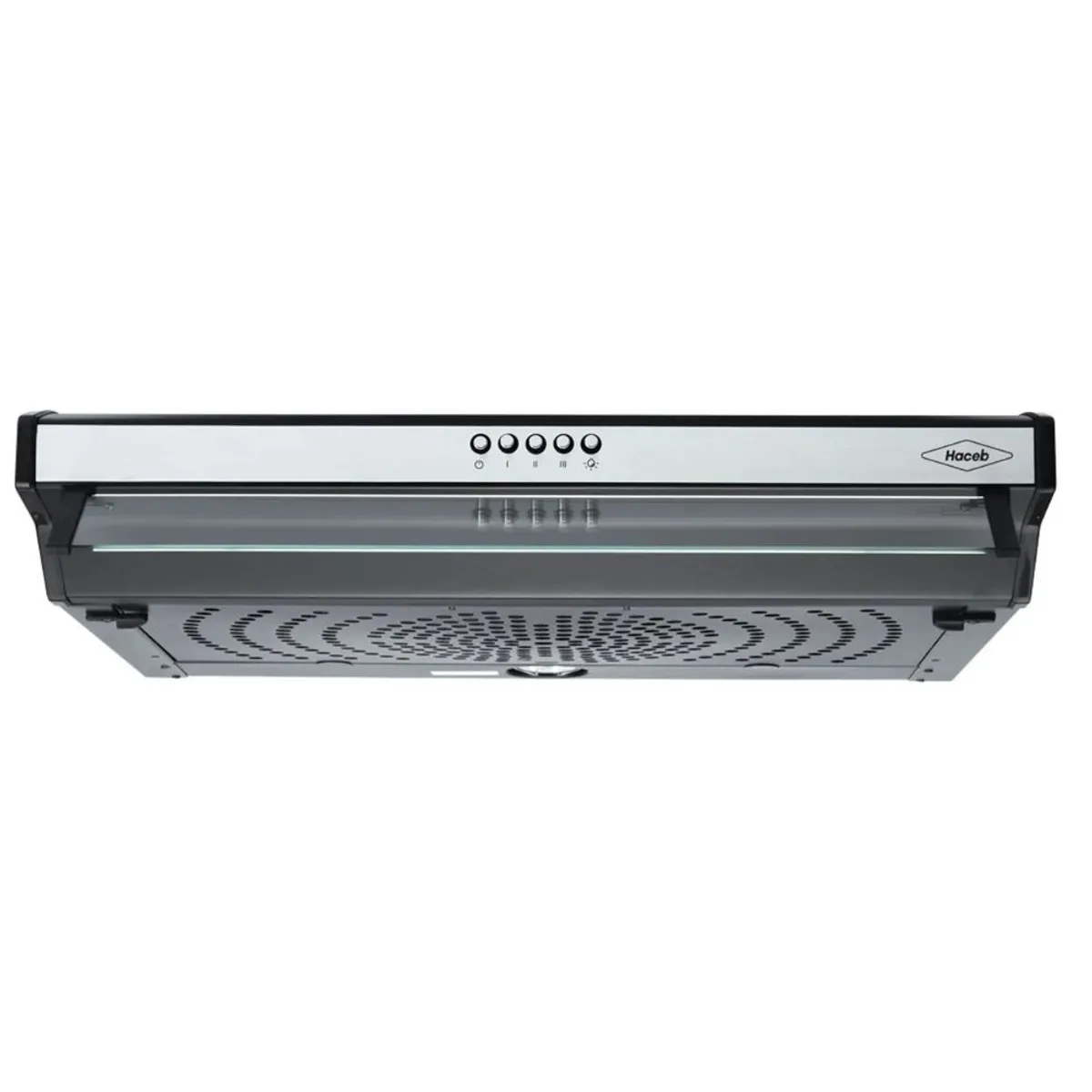 HACEB - Campana Recirculadora Haceb 60 cm Pared Kala Gris Negro