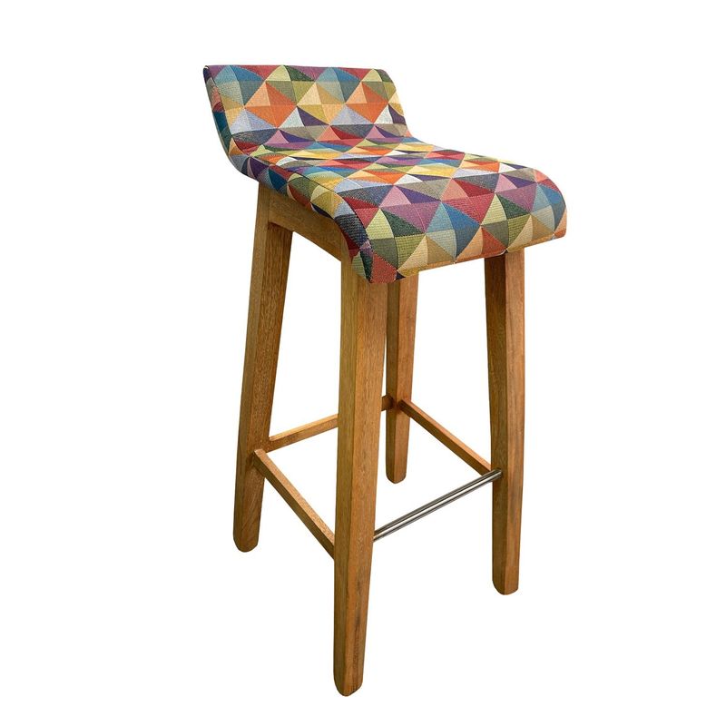 DKO DESIGN - Silla Bar Madera 85x32x445cm Tapizada Colors