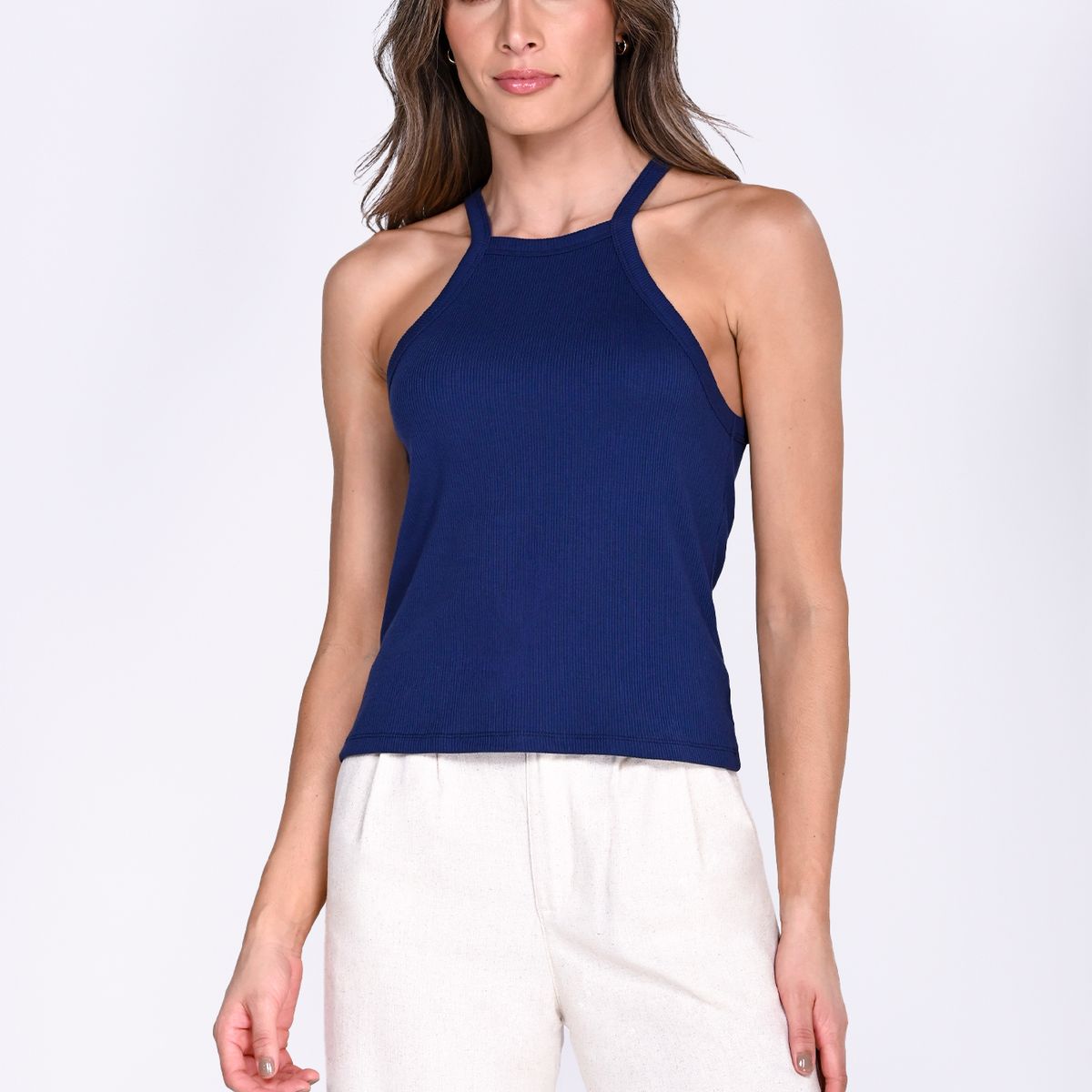 BELIFE - Camiseta Manga Sisa Para Mujer