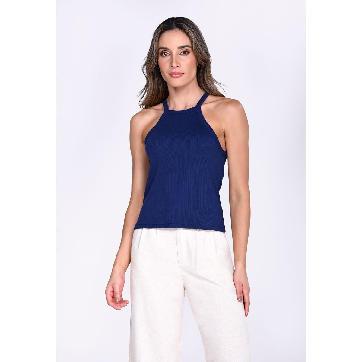 BELIFE - Camiseta Manga Sisa Para Mujer