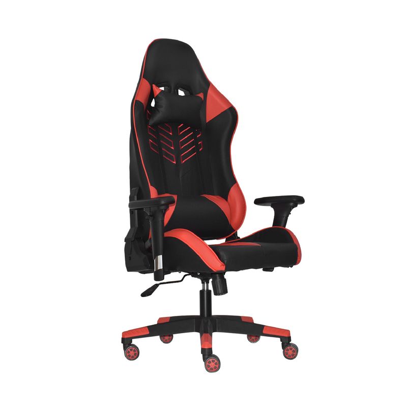 BONNO - Silla Gamer Sail Negra-Roja Bonno
