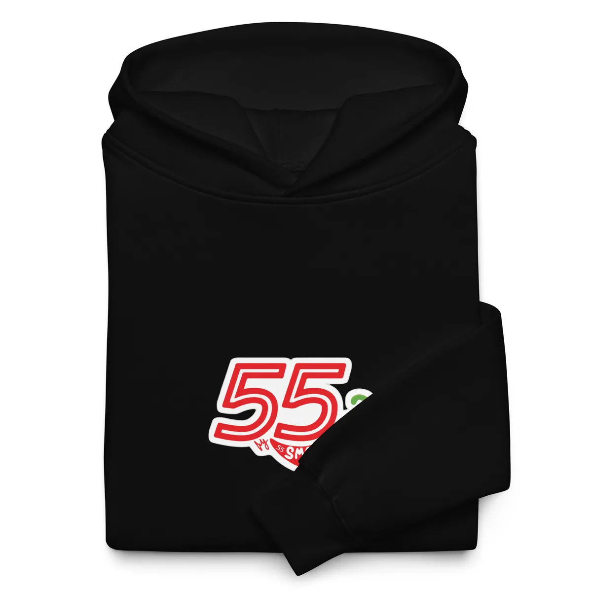 UNDERTOP - Buzo negro con capota Smooth Operador unisex Vinnif