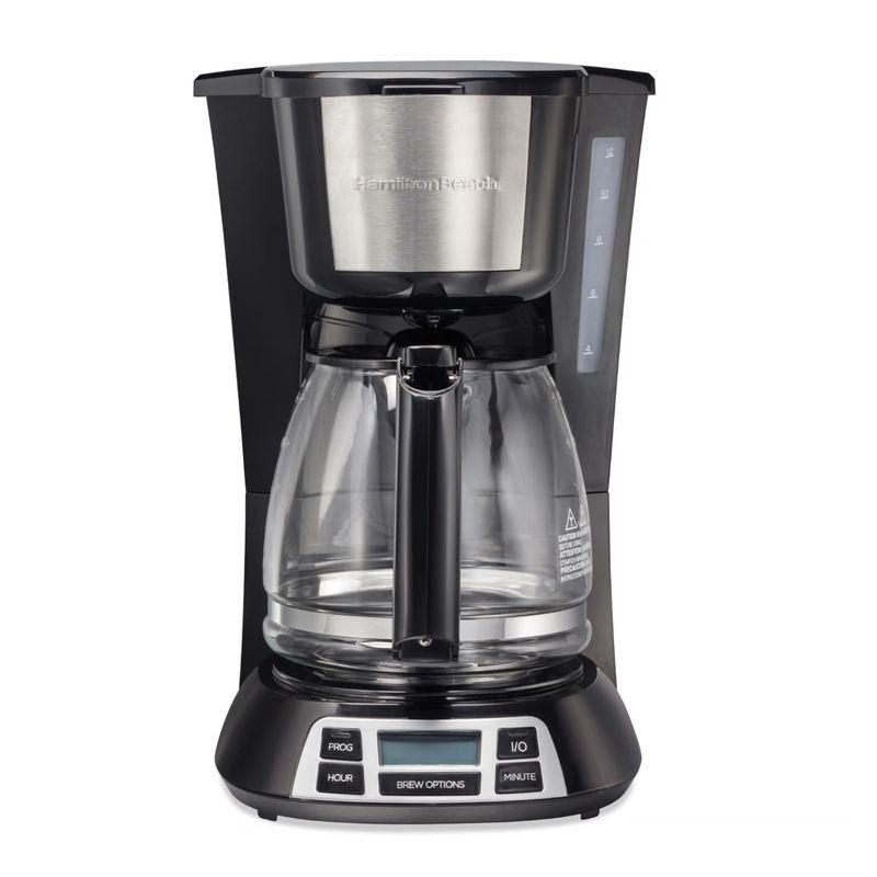HAMILTON BEACH - Cafetera 12 Tazas De Filtro Programable Hamilton Beach 49630G