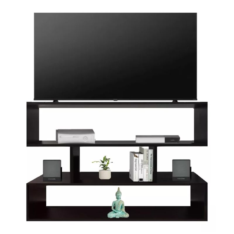 GENERICO - Centro Entretenimiento Mesa De Tv Mueble Televisión Color Wengue