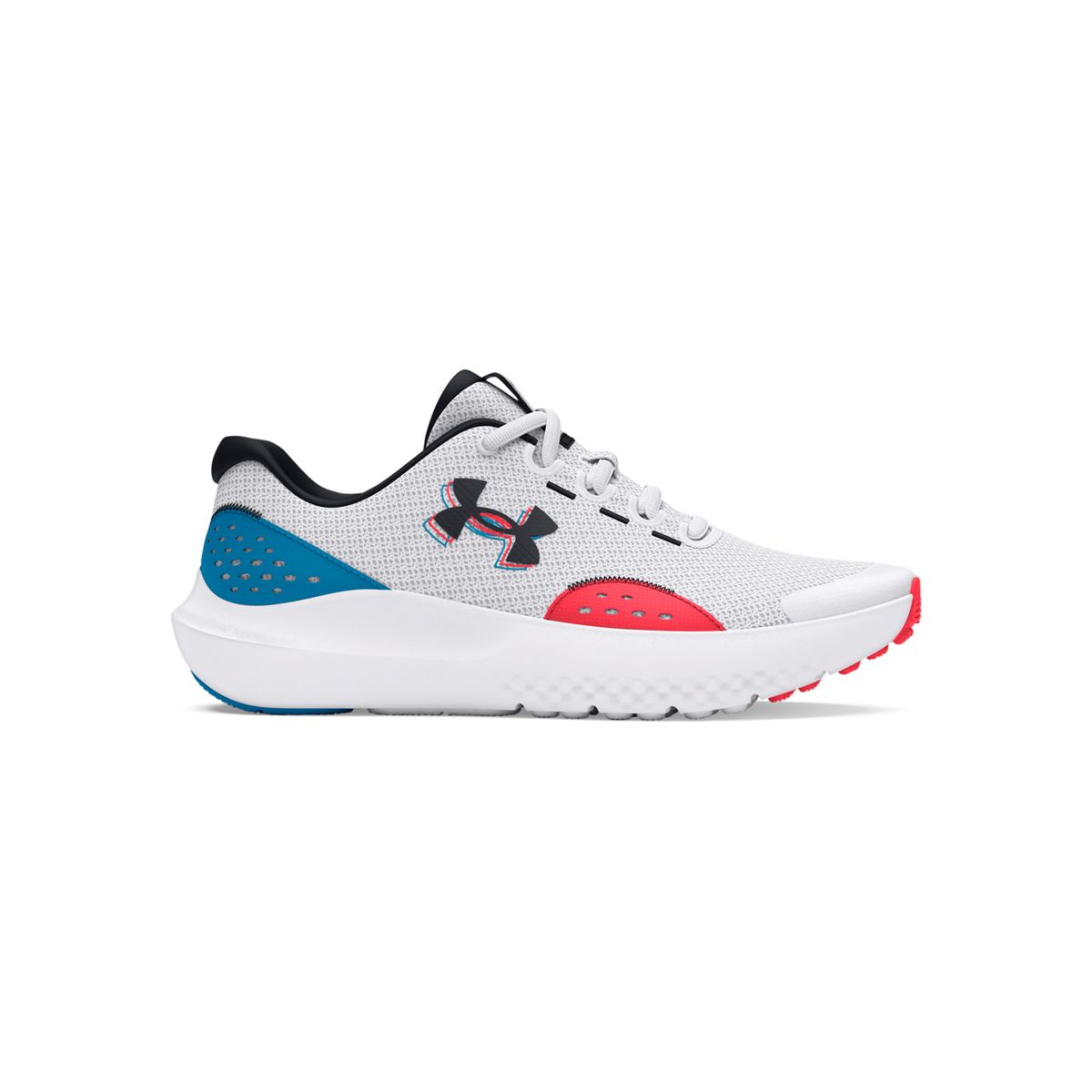 UNDER ARMOUR - Tenis Niño Under Armour Bgs Surge 4 3D Blanco UNDER ARMOUR