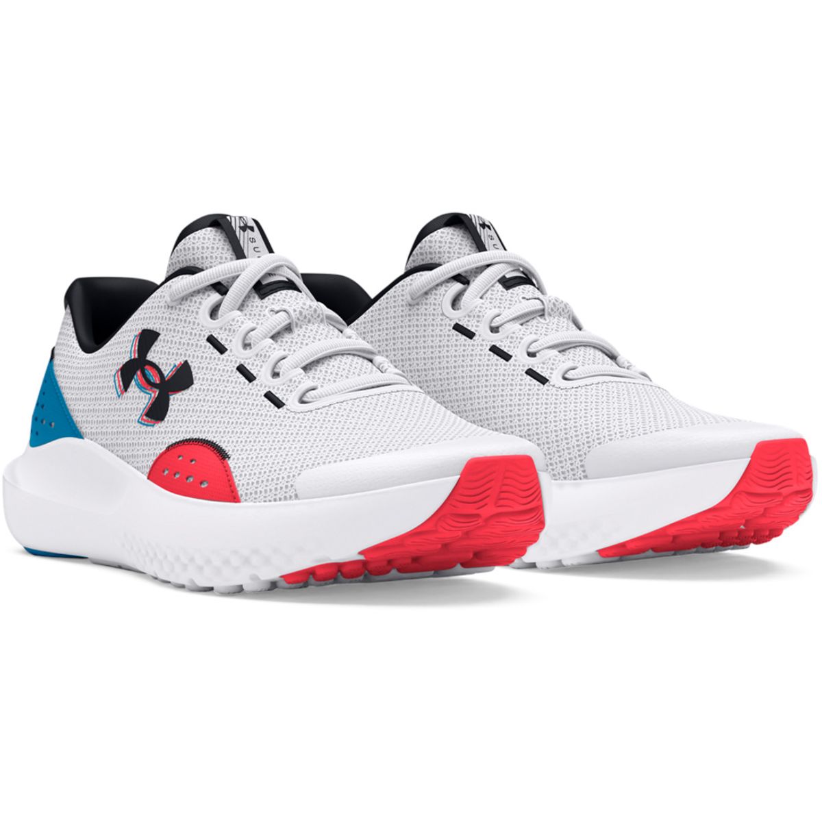 UNDER ARMOUR - Tenis Niño Under Armour Bgs Surge 4 3D Blanco UNDER ARMOUR