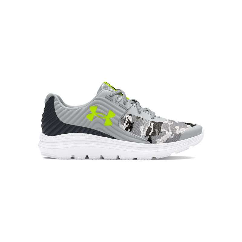 UNDER ARMOUR - Tenis Niño UNDER ARMOUR UA BPS OUTHUSTLE PRI Gris UNDER ARMOUR
