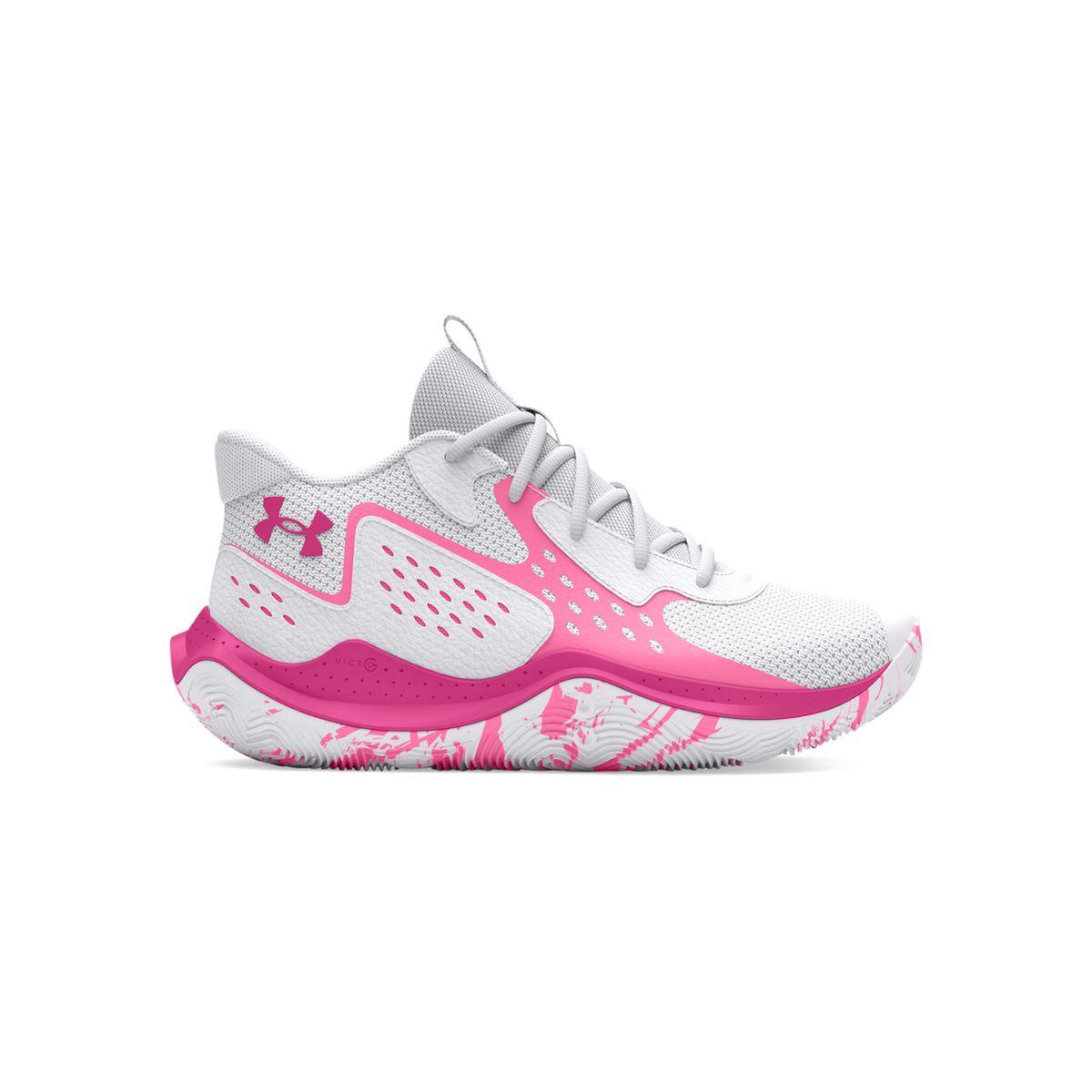 UNDER ARMOUR - Tenis Basketball Niño UNDER ARMOUR UA GS JET 23 Blanco UNDER ARMOUR