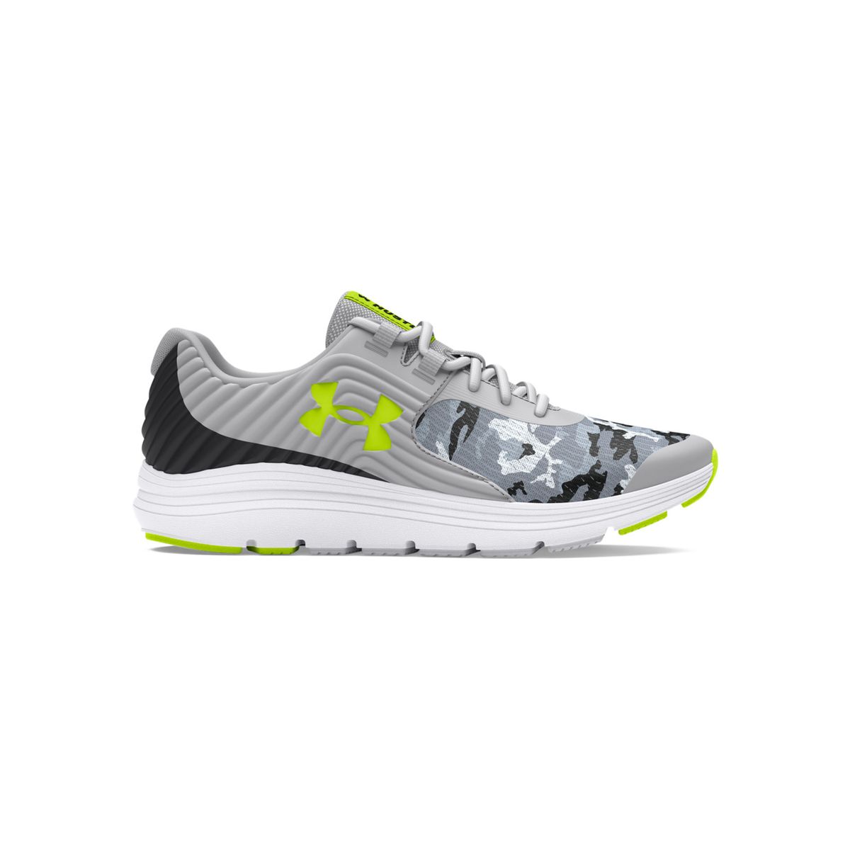 UNDER ARMOUR - Tenis Niño Under Armour Bgs Out Hustle Pri Gris UNDER ARMOUR