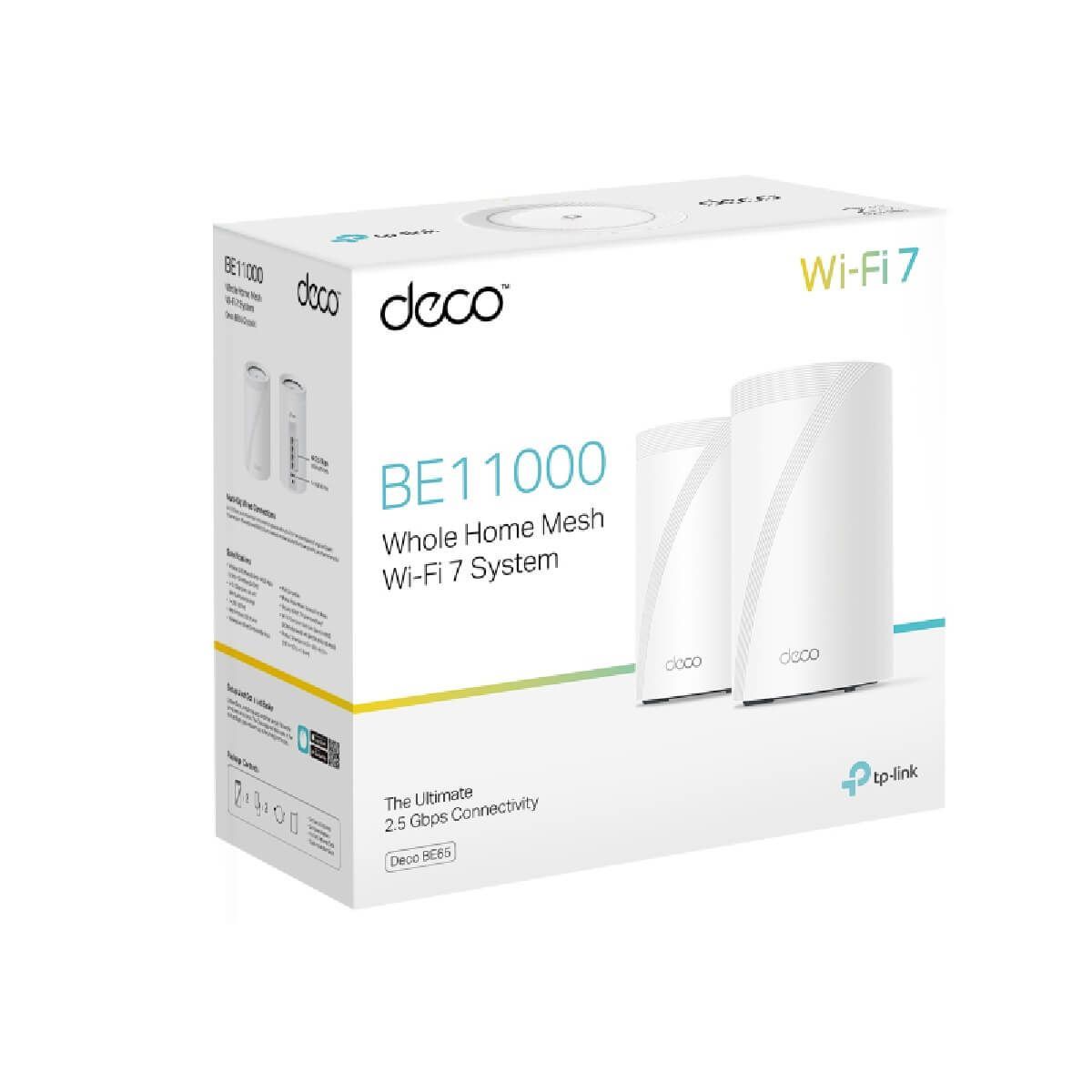 TP LINK - Sistema Wi-fi 7 Mesh Tp-link Deco BE65(2-PACK)