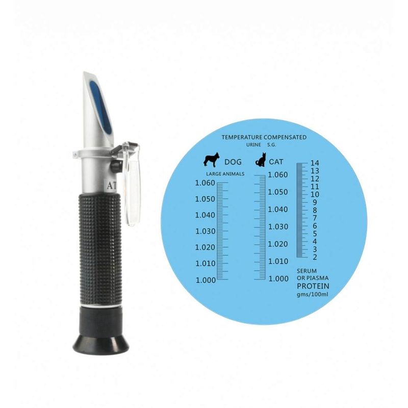 GENERICO - Refractometro Veterinario Clinico Perro Gato Orina Plasma