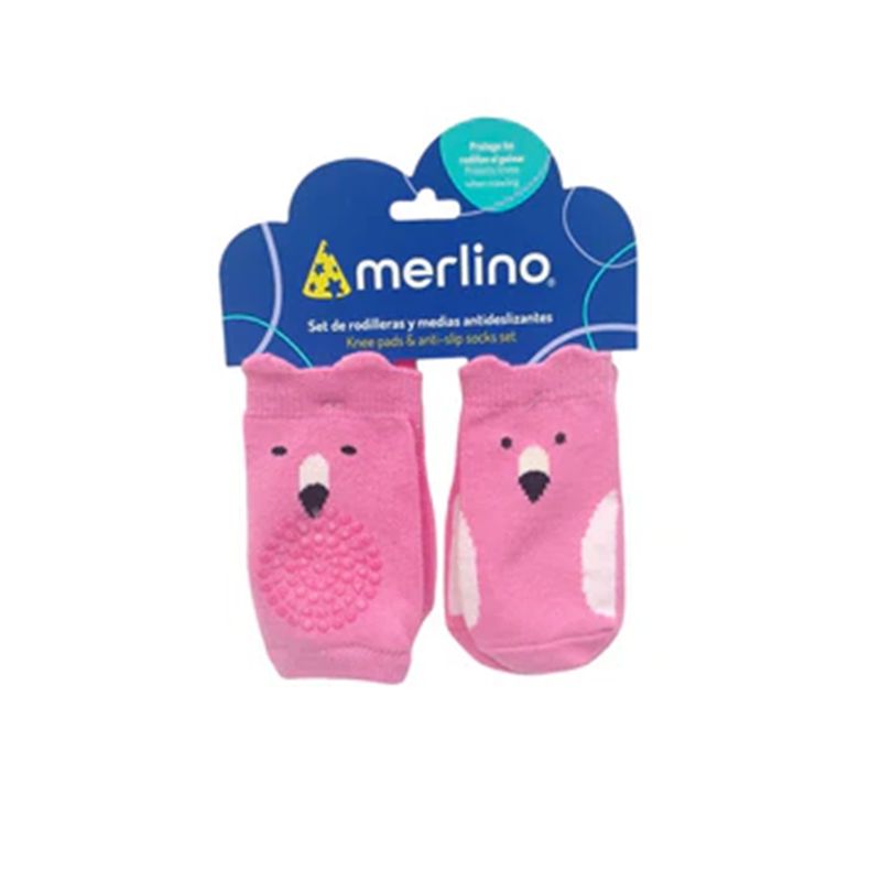 GENERICO - Set Gateo Rodilleras Y Medias Bebe Estimulacion Temprana