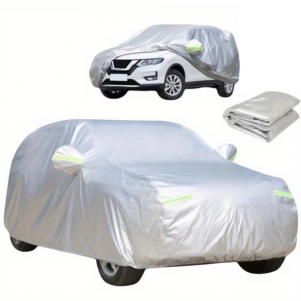 GENERICO - Funda Carro Hatchback Impermeable Cremallera lateral - Sandero