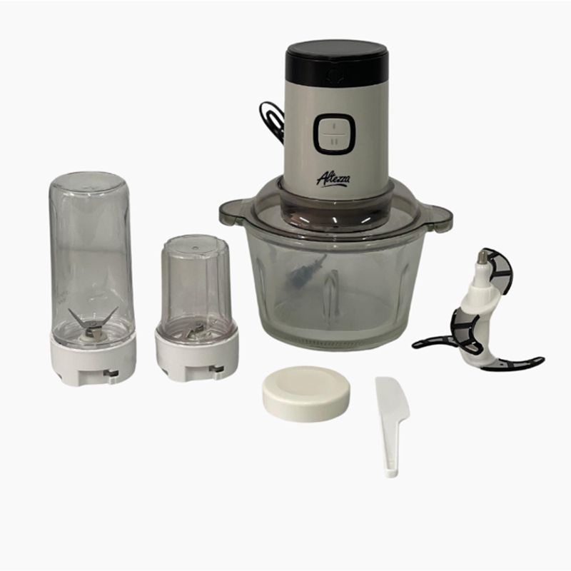 ALTEZZA - Procesador De Alimentos Altezza 3 En 1 Gris