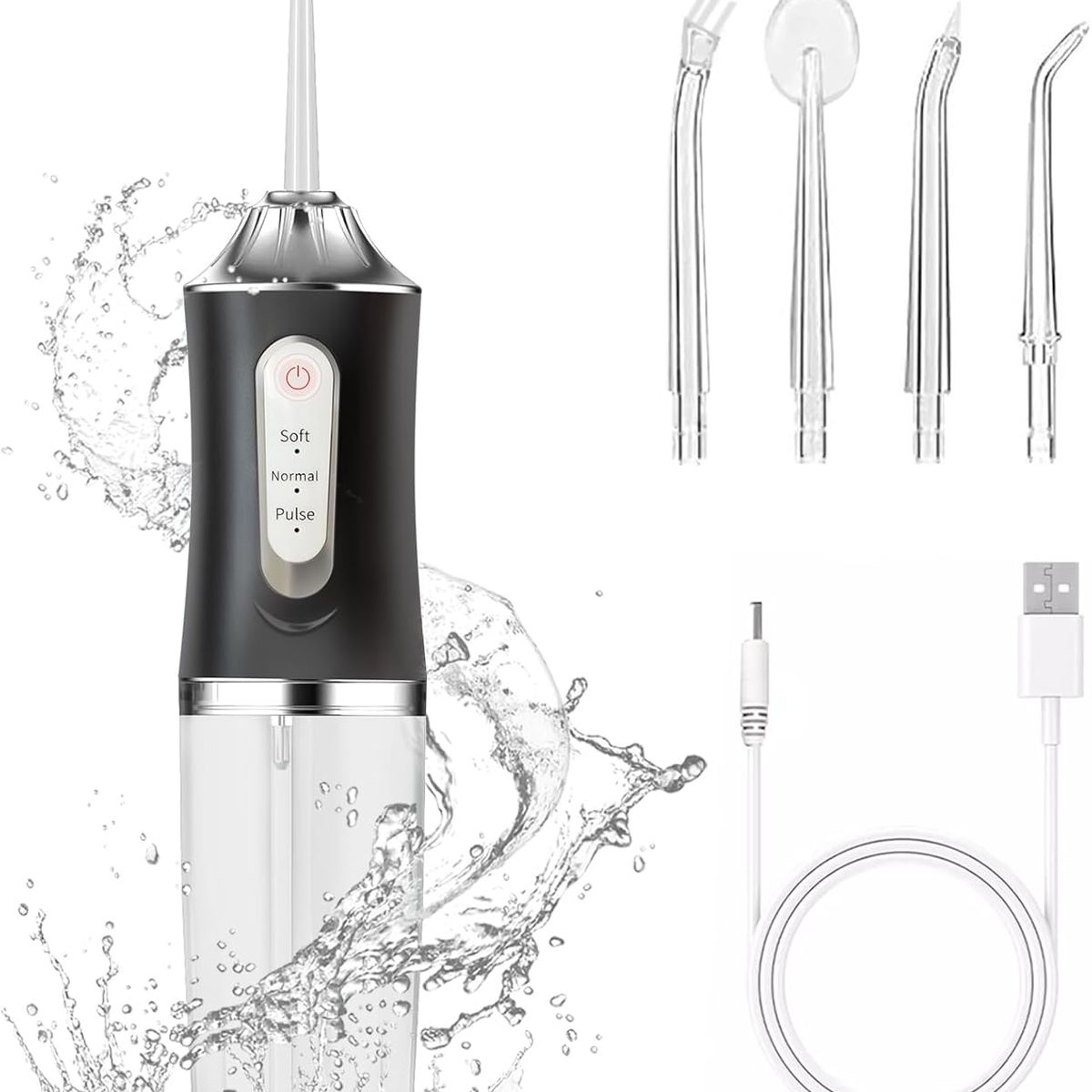 GENERICO - Irrigador Oral Dental recargable limpiador dental blanco