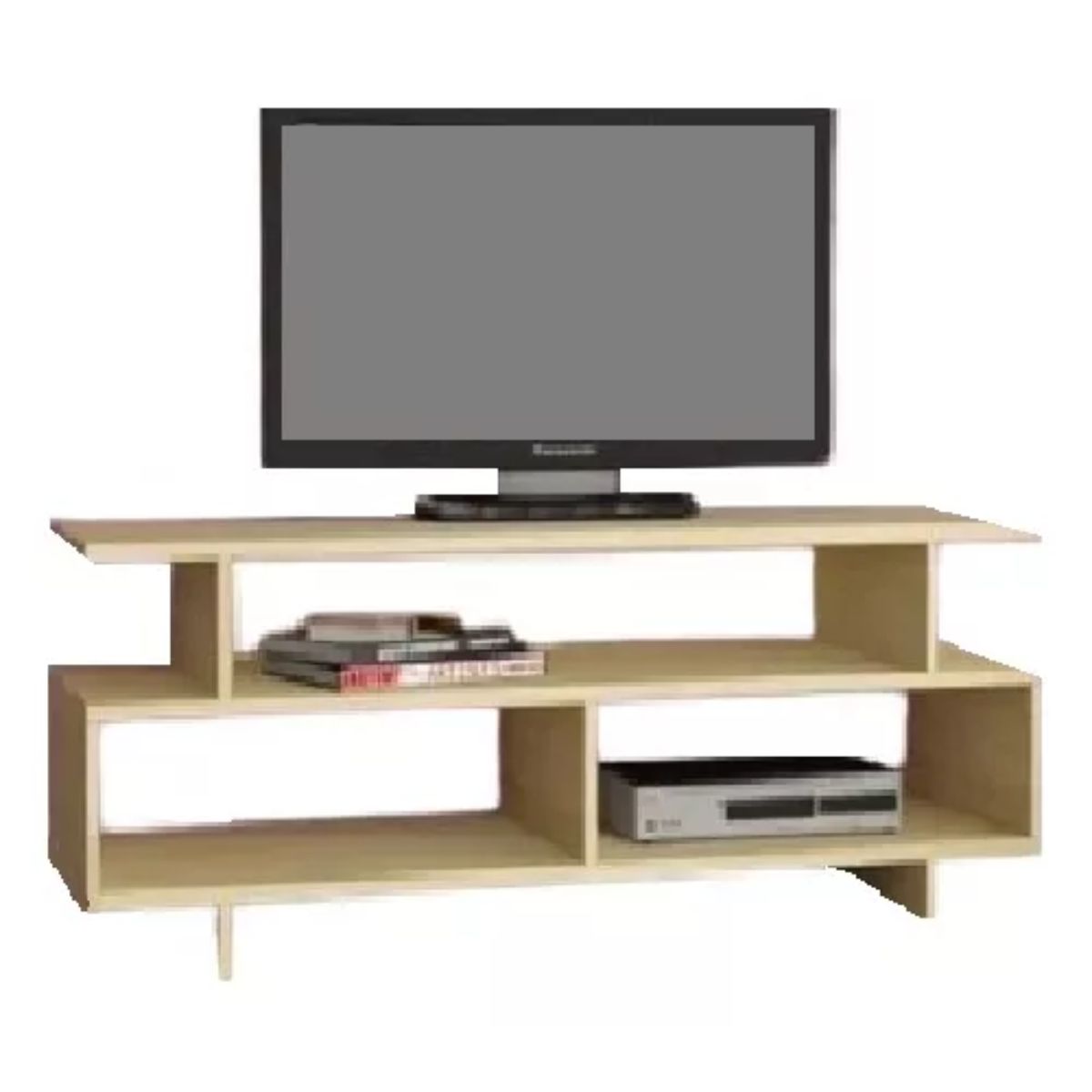 GENERICO - Mesa Tv Color 2, Centro De Entretenimiento, 130 Cm, Color Natural