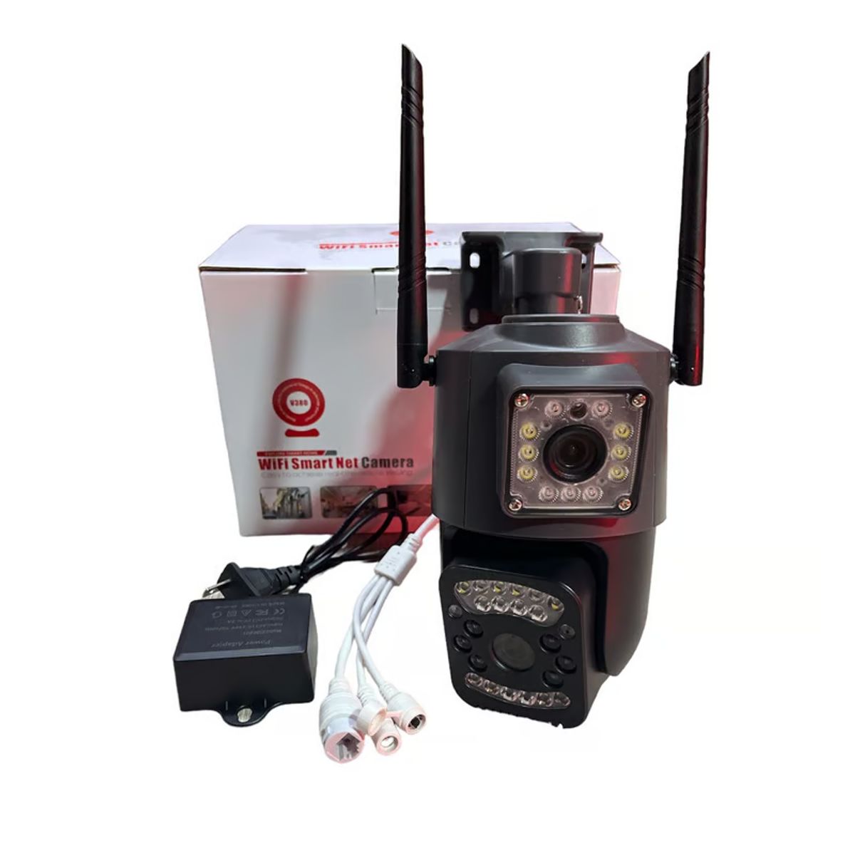 GENERICO - Camara De Seguridad Ptz Doble camara Alta Definicion Exterior hogar