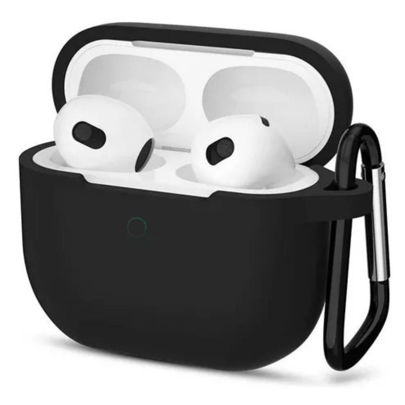 GENERICO - Estuche Funda Protector Para Airpods 3 Negro