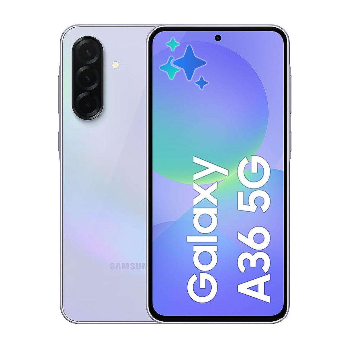 SAMSUNG - Celular Samsung Galaxy A36 5G IA 256GB 8GB RAM Lila