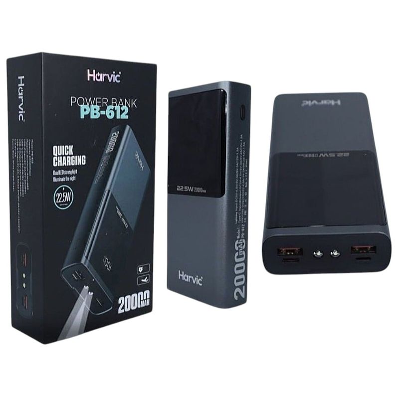 GENERICO - Power Bank 20000mah Carga Super Rapida De 225w Harvic