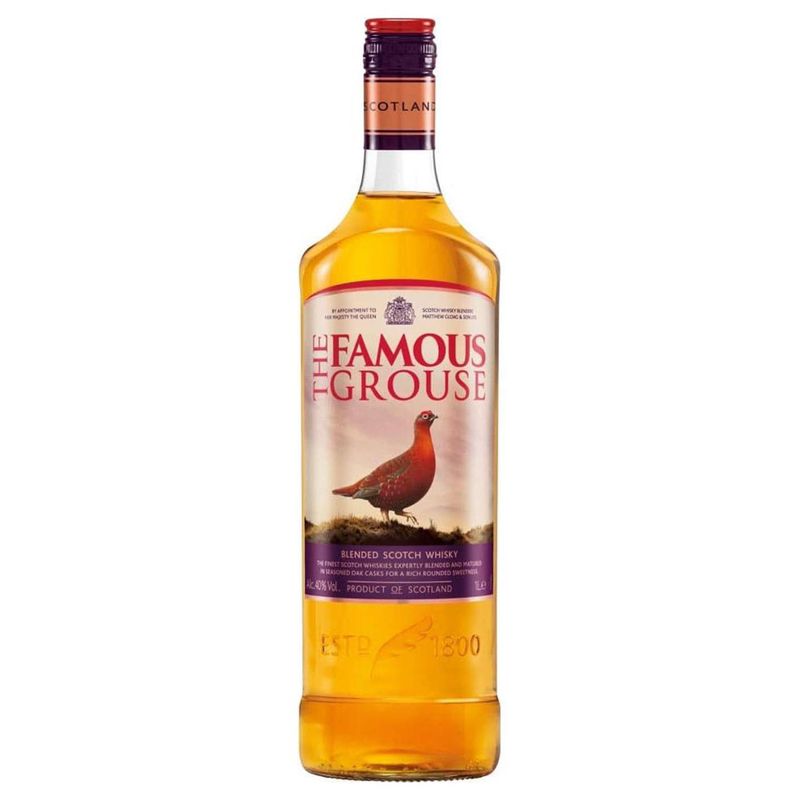 GENERICO - WHISKY ESCOCES THE FAMOUS GROUSE 1 LITRO