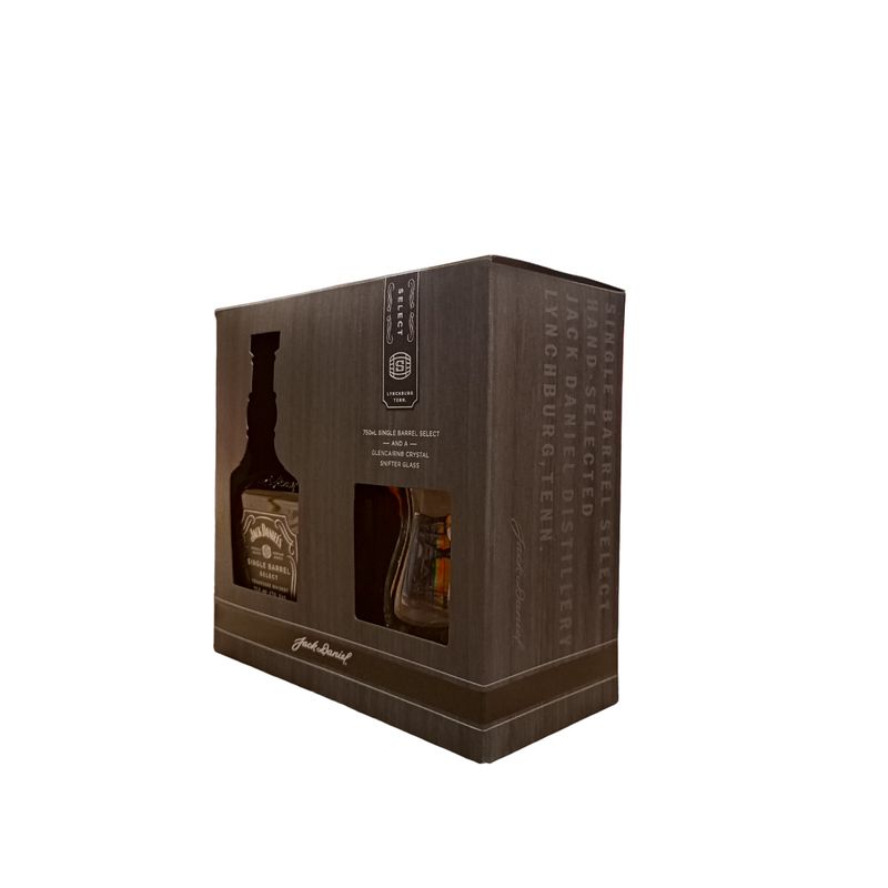 JACK DANIELS - WHISKEY JACK DANIELS SINGLE BARREL MAS OBSEQUIO  VASO