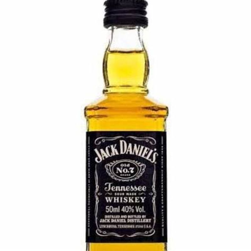 JACK DANIELS - MINIATURA JACK DANIEL´S No. 7 50 ML