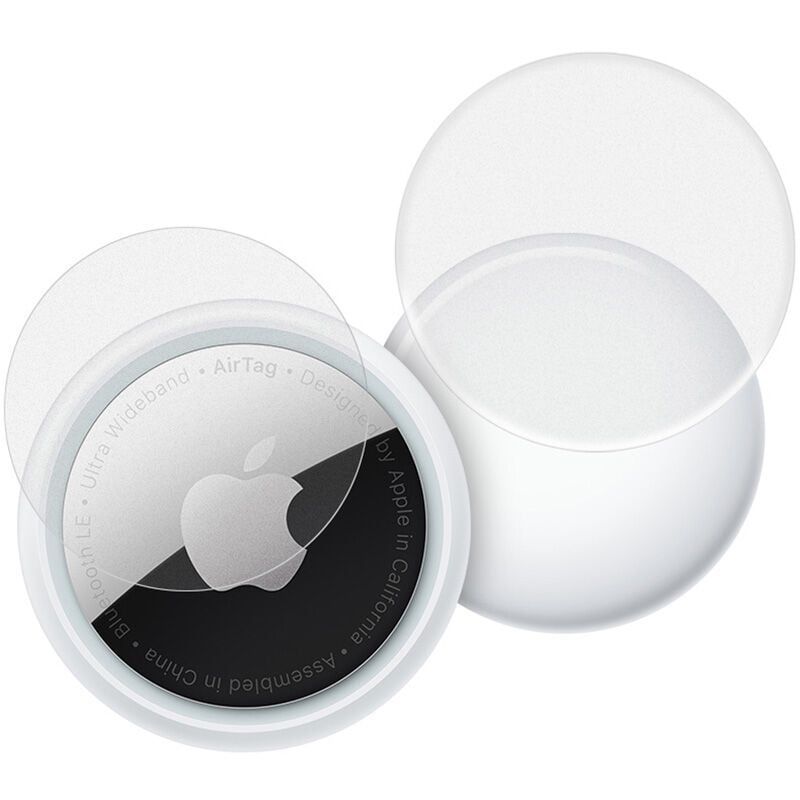 GENERICO - Kit X 3 Protectores Apple Airtag Hidrogel Frontal Y Trasero
