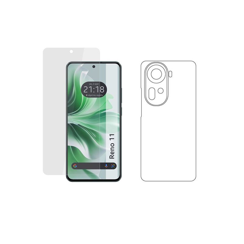 GENERICO - Protector Pantalla Y Trasero Hidrogel Para OPPO Reno 11