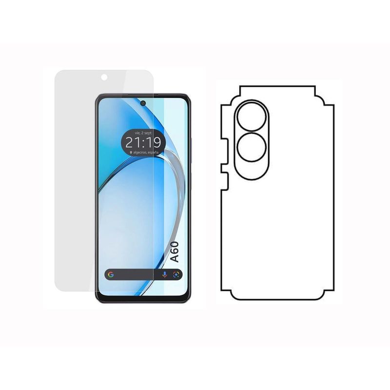 GENERICO - Protector Pantalla Y Trasero Hidrogel Para OPPO A60