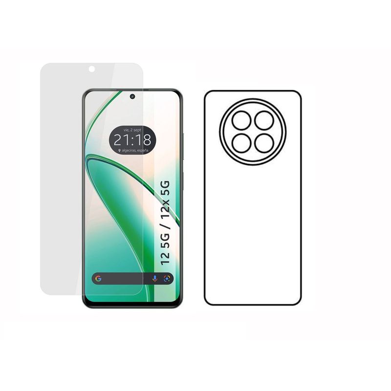 GENERICO - Protector Pantalla Y Trasero Hidrogel Para realme 12