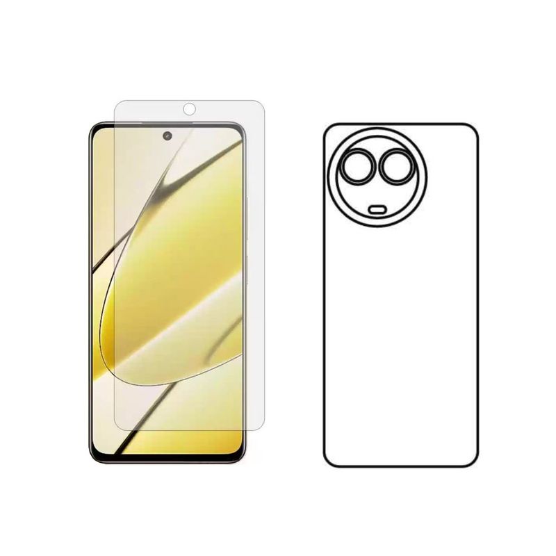 GENERICO - Protector Pantalla Y Trasero Hidrogel Para realme 11