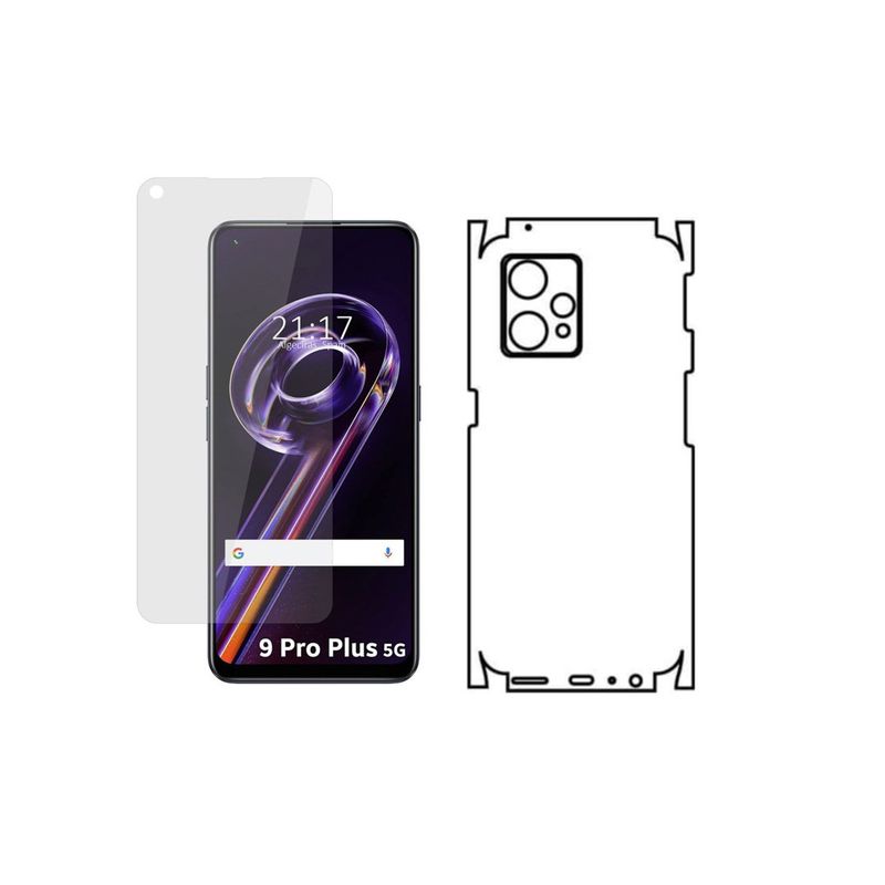 GENERICO - Protector Pantalla Y Trasero Hidrogel Para realme 9 Pro Plus