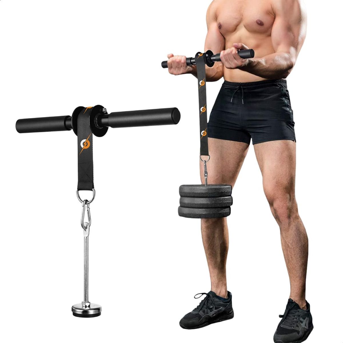 PBOLD - Rodillo Entrenador Ejercitador Muñeca Antebrazo Fitness