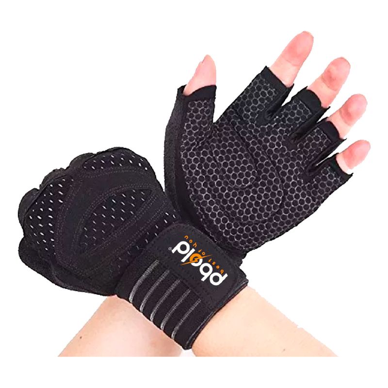 PBOLD - Guantes Fitness Crossfit Para Entrenamiento Gimnasio Gym Gloves S