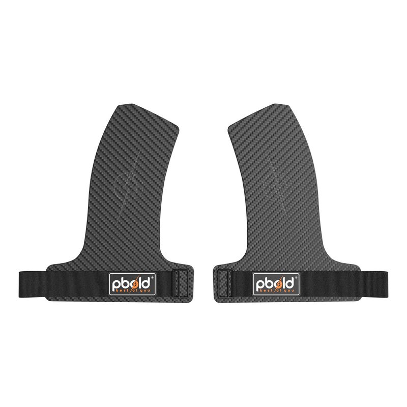 PBOLD - Guantes Crossfit Calistenia Calleras Carbono Negro S