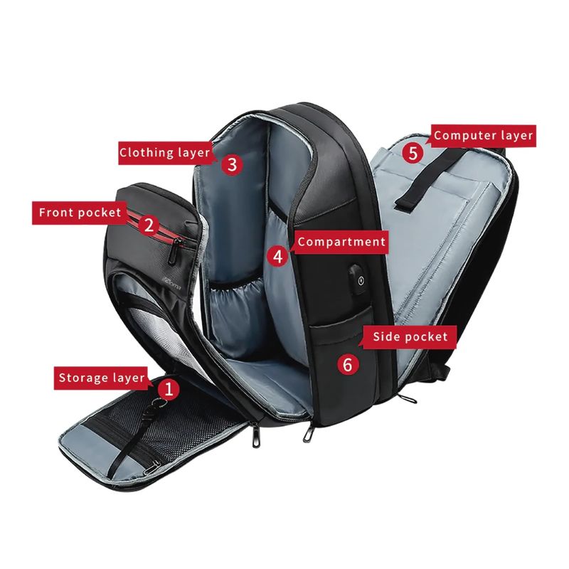 IGOMA - Maleta Tech Gear Bag Igoma Negra