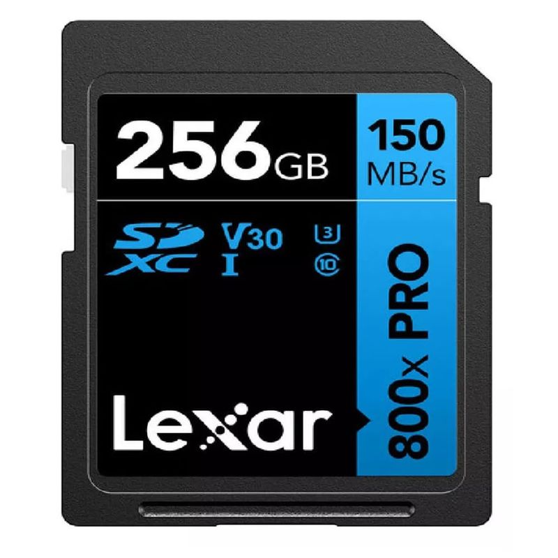 LEXAR - Tarjeta de memoria Lexar SD 800x series Blue / 256 GB