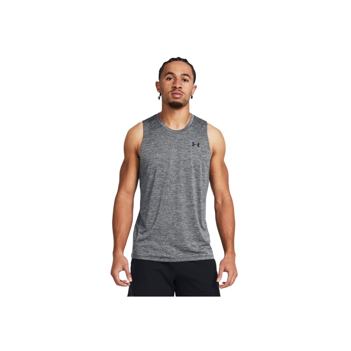 UNDER ARMOUR - Camiseta Hombre UNDER ARMOUR UA TECH Gris UNDER ARMOUR