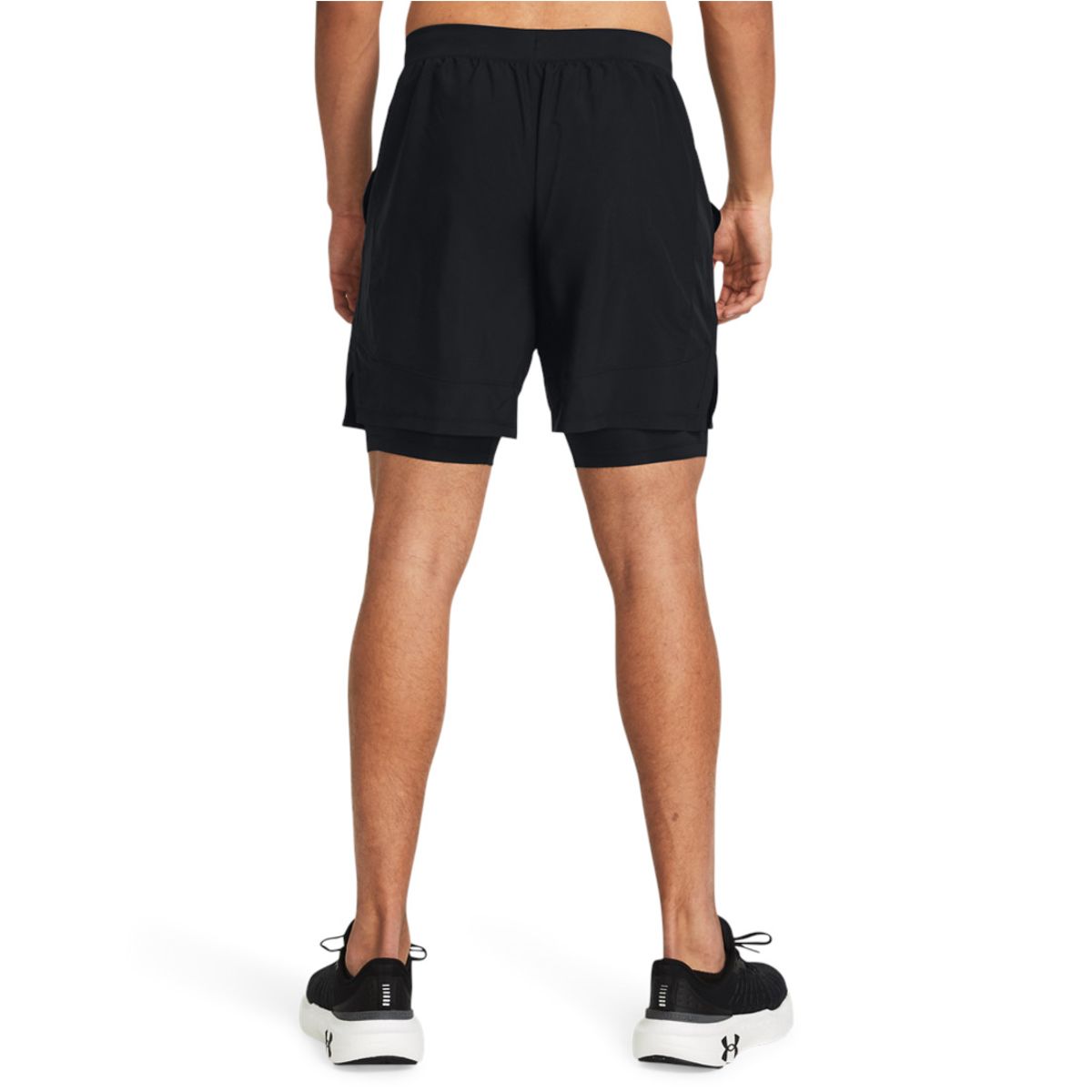UNDER ARMOUR - Short Hombre UNDER ARMOUR LAUNCH 7 2N1 SHORTS Negro UNDER ARMOUR