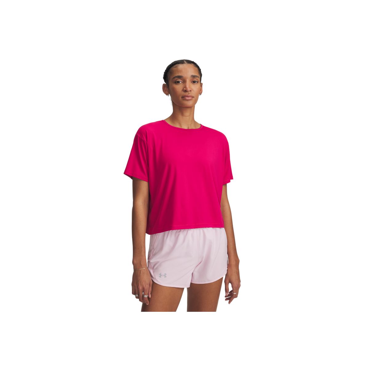 UNDER ARMOUR - Camiseta Mujer UNDER ARMOUR MOTION SS Púrpura UNDER ARMOUR