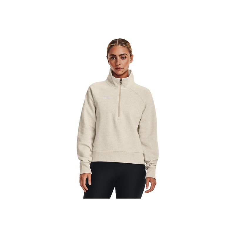 UNDER ARMOUR - Buzo Mujer UNDER ARMOUR UA RIVAL FLEECE HZ Marron UNDER ARMOUR