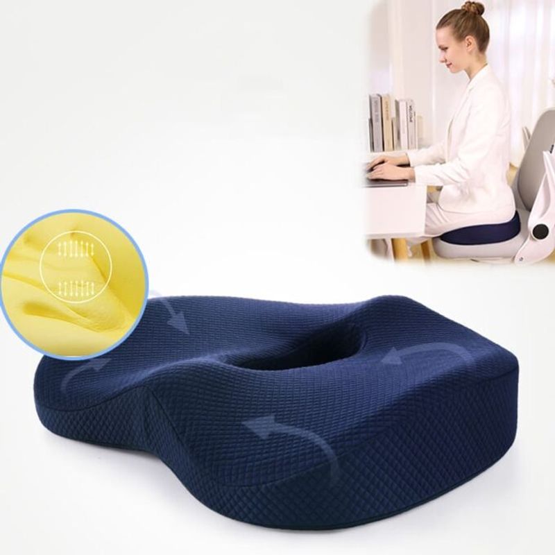 GENERICO - Cojin ortopedico almohadilla ergonomica para silla FK15-213